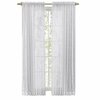 Ricardo Ricardo Woven Lace Rod Pocket Curtain Panel with Header 02736-70-084-01